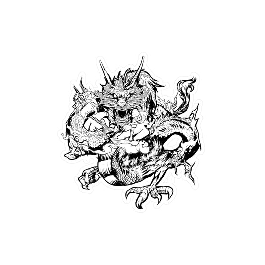 Dragon Slappy (Sticker)